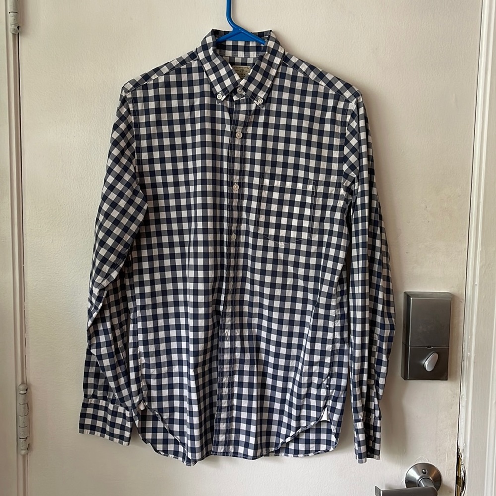 J Crew small button up shirt.